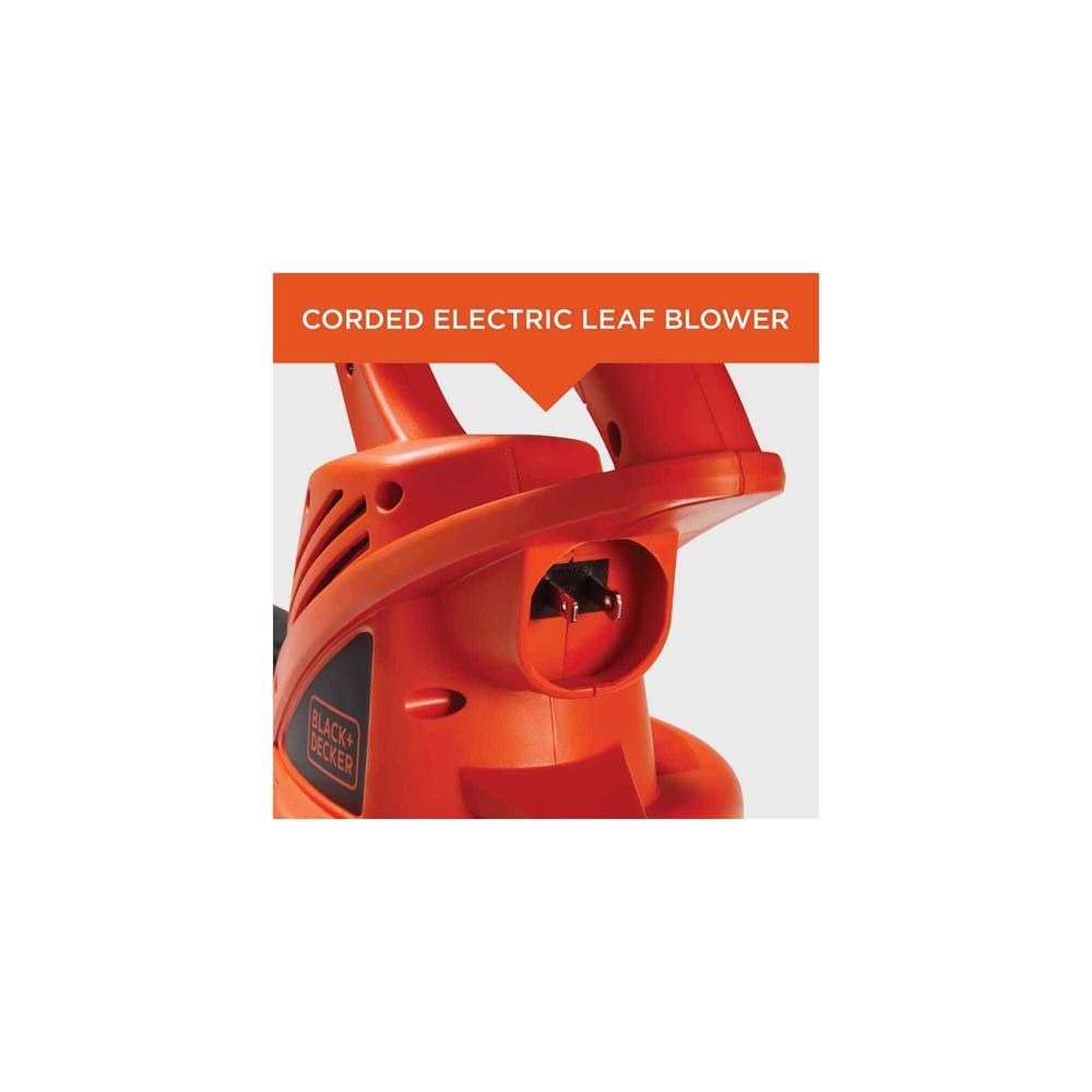 Black & Decker LB700 Electric Leaf Blower, 7-Amp