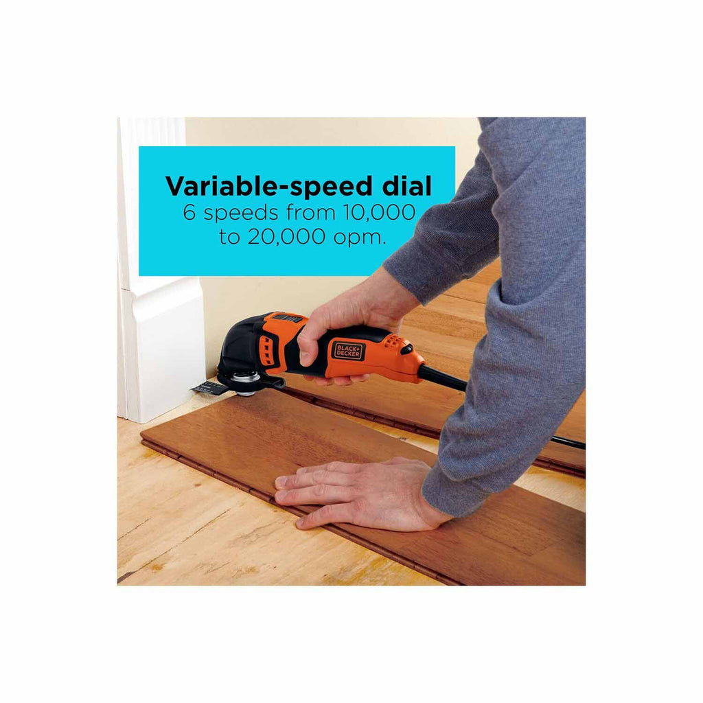 Black & Decker BD200MTB 2.5 Amp Oscillating Multi-Tool