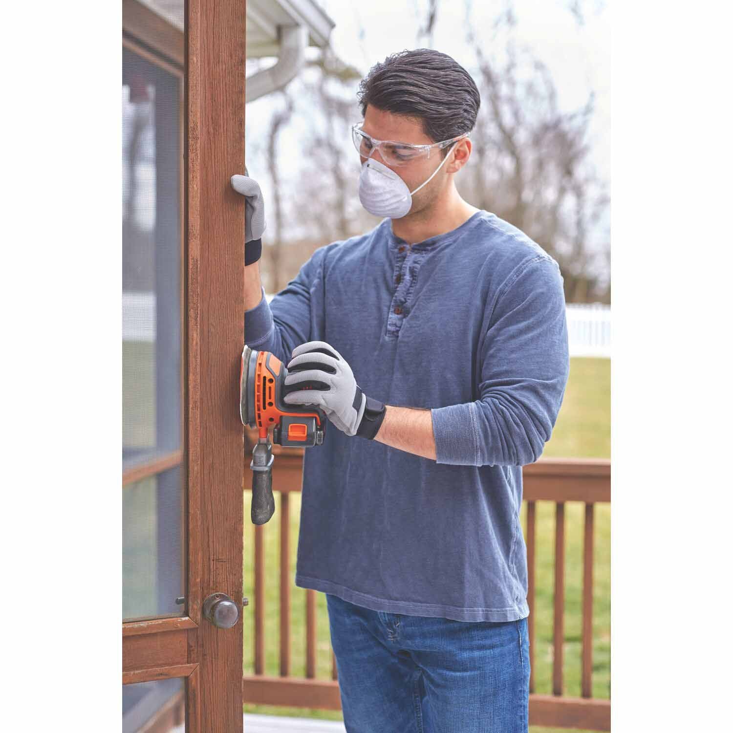 Black & Decker BDCRO20C 20V MAX* Lithium Cordless Random Orbit Sander (BDCRO20C)