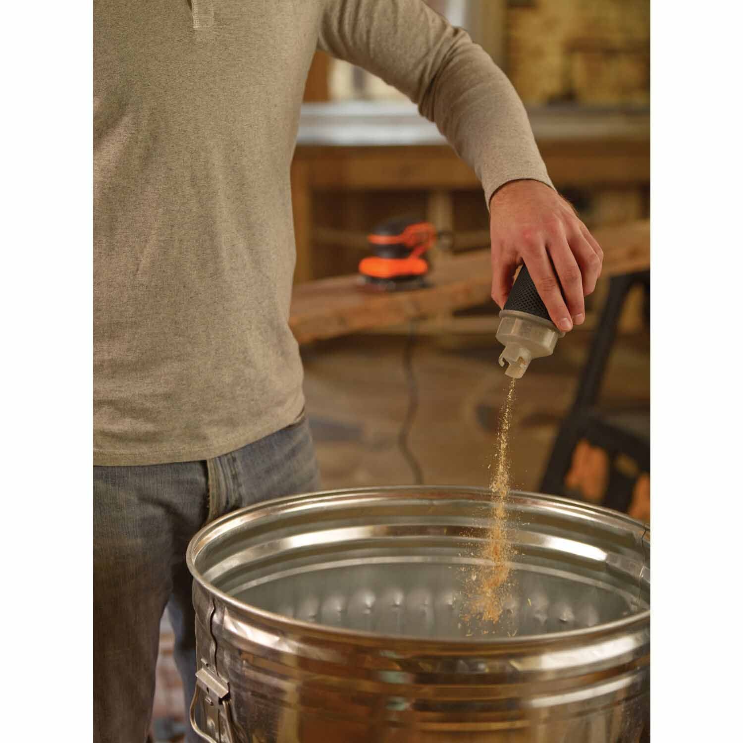 Black & Decker BDEQS300 1/4 Sheet Orbital Sander with Paddle Switch Actuation