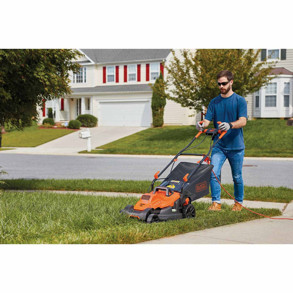 Black & Decker BEMW472BH 10 Amp 15 in. Electric Lawn Mower with Comfort Grip Handle