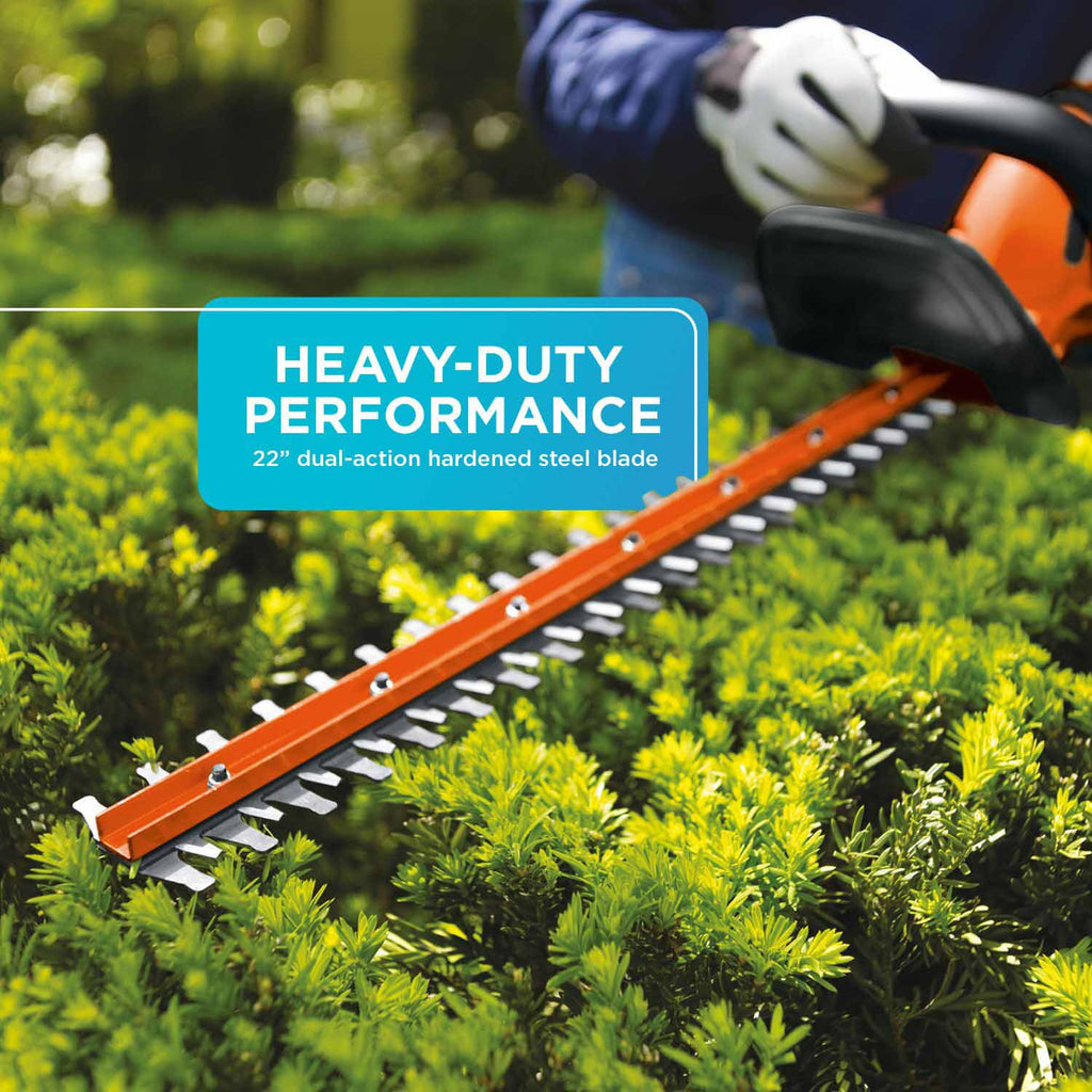 Black & Decker LHT2220 20V MAX Lithium 22 in. Hedge Trimmer