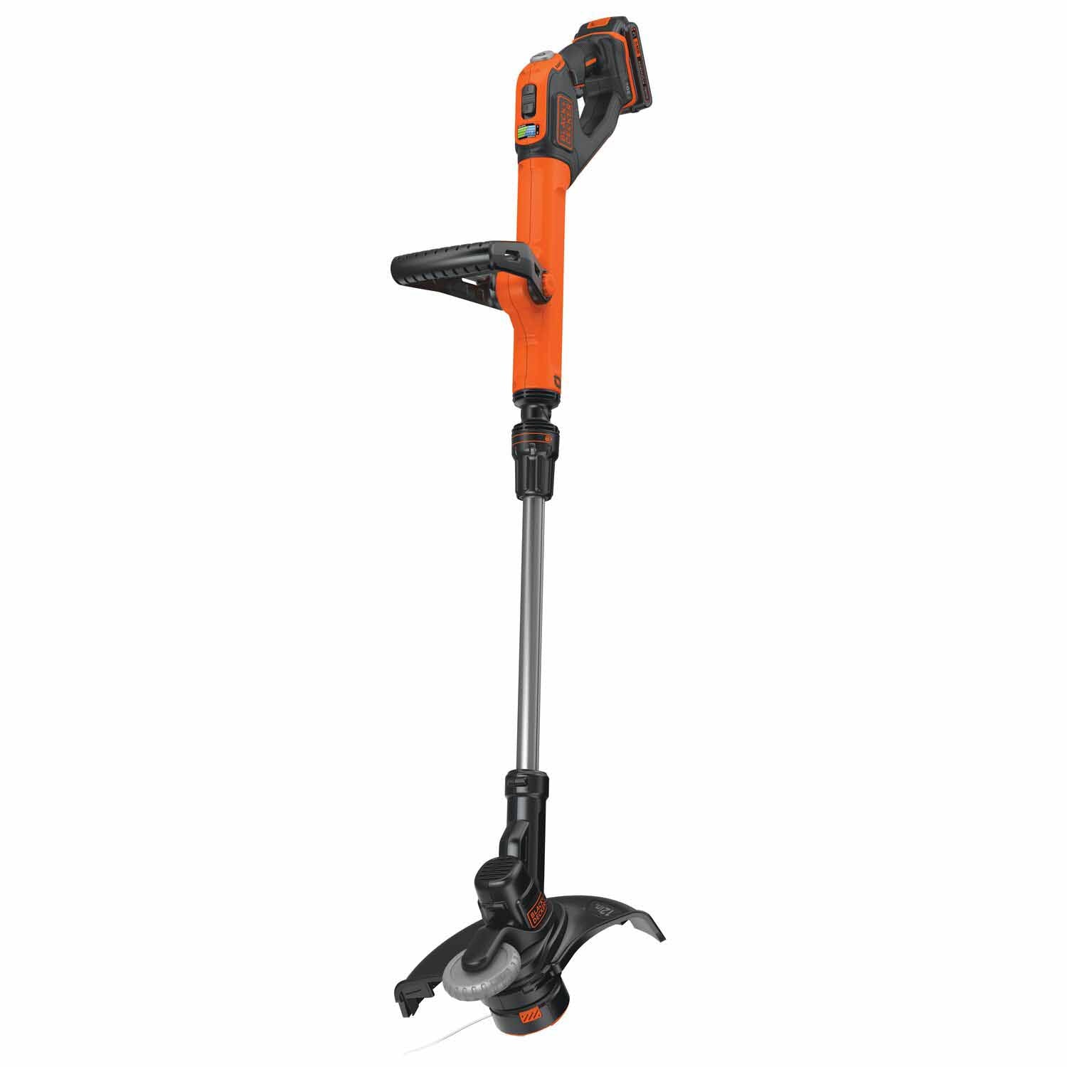Black & Decker LSTE525 EASYFEED 20V MAX 12-in Straight Cordless String Trimmer & Edger (LSTE525)