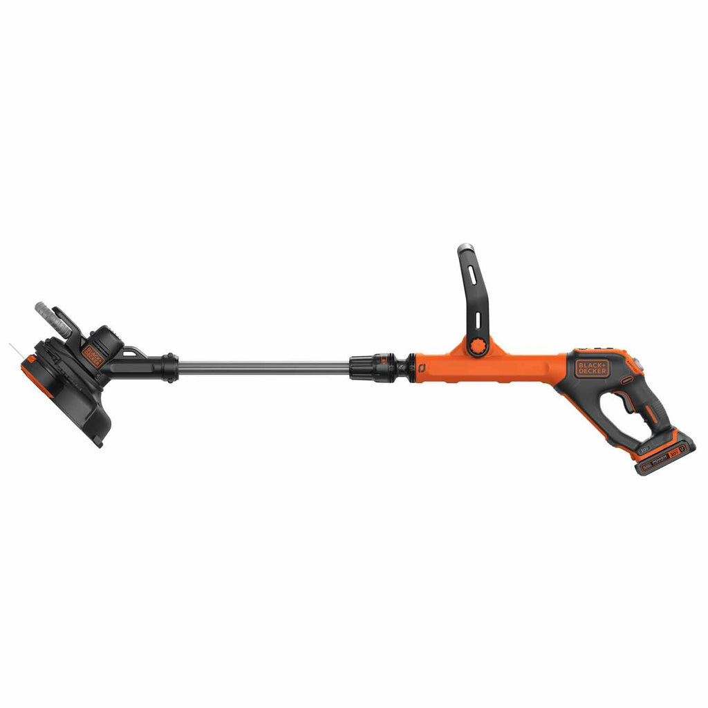 Black & Decker LSTE525 EASYFEED 20V MAX 12-in Straight Cordless String Trimmer & Edger (LSTE525)