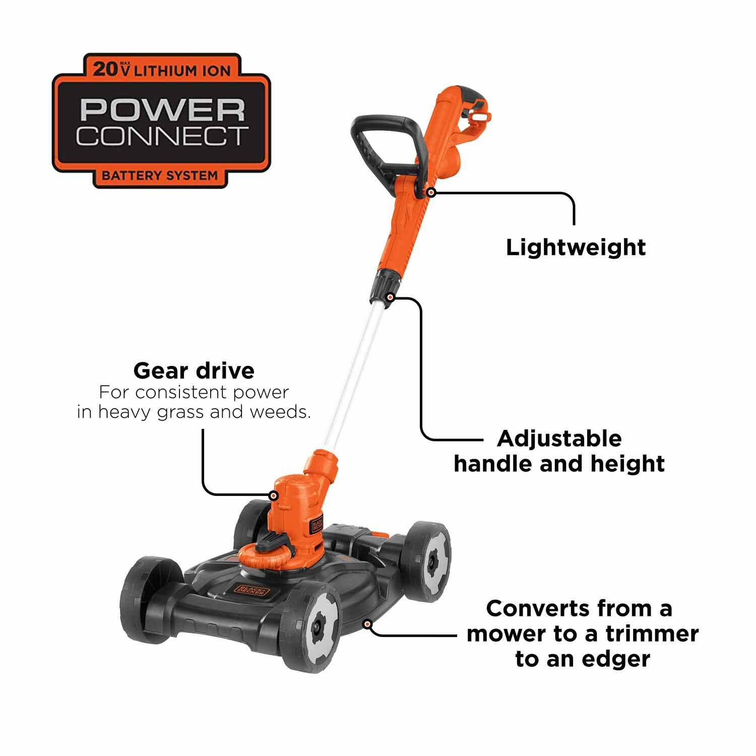 Black & Decker MTE912 6.5 Amp 12 in. Electric 3-in-1 Compact Mower (MTE912)