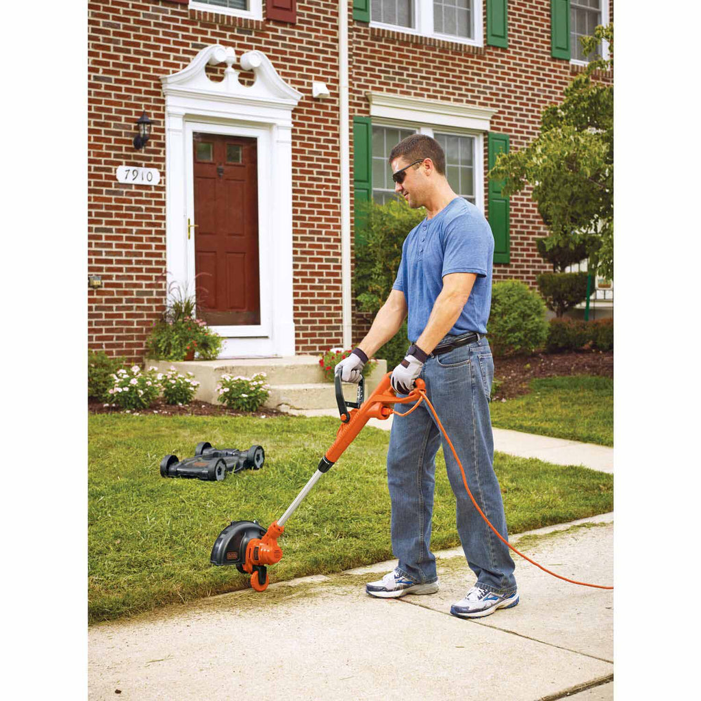 Black & Decker MTE912 6.5 Amp 12 in. Electric 3-in-1 Compact Mower (MTE912)