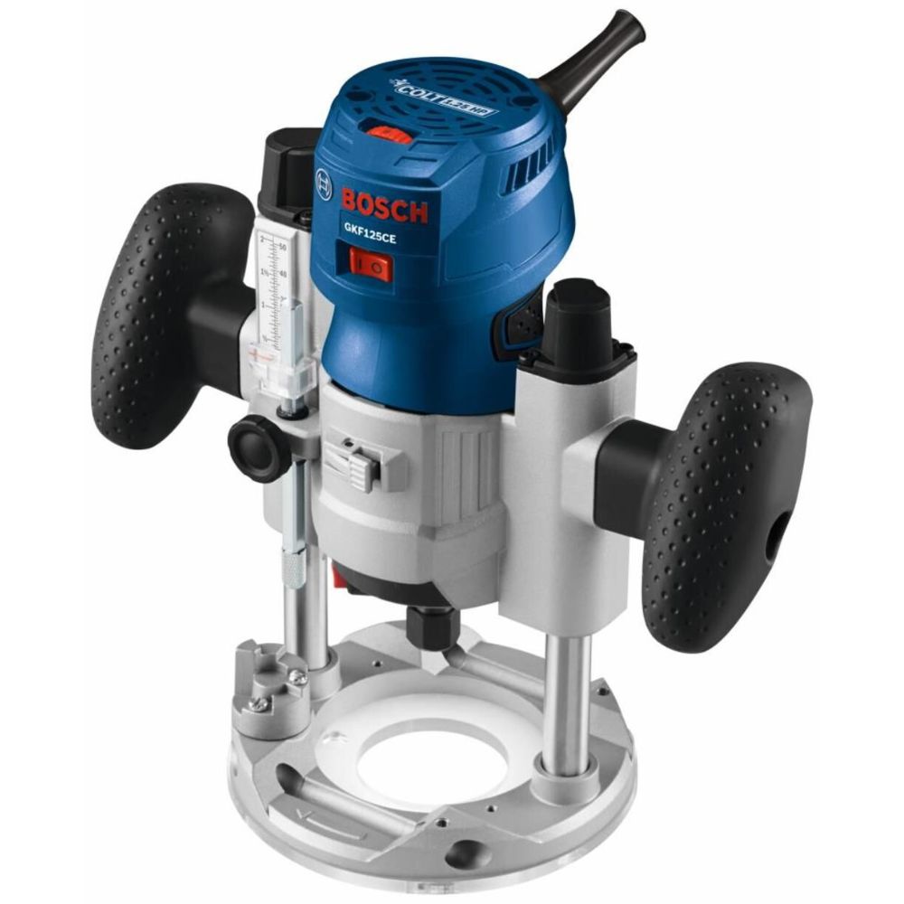 Bosch GKF125CEPK Colt 1.25 HP (Max) Variable-Speed Palm Router Combination Kit