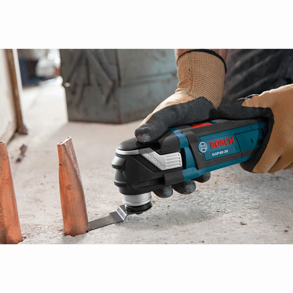 Bosch GOP40-30C StarlockPlus Oscillating Multi-Tool Kit, Snap-In Accessories