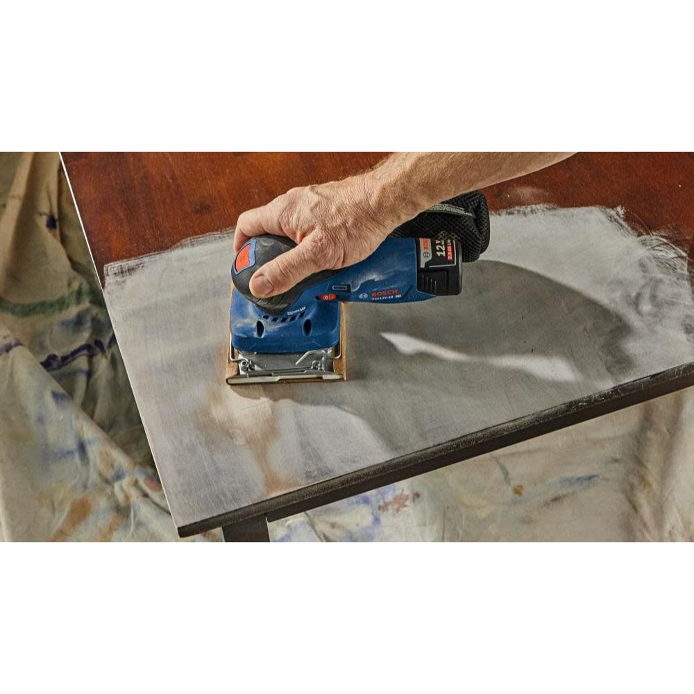 Bosch GSS12V-40N 12V Max Brushless Sheet Orbital Finishing Sander (Bare Tool)