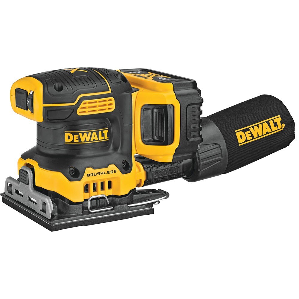 DeWalt DCW200P1 20V MAX XR Cordless 1/4 Sheet Variable-Speed Sander Kit
