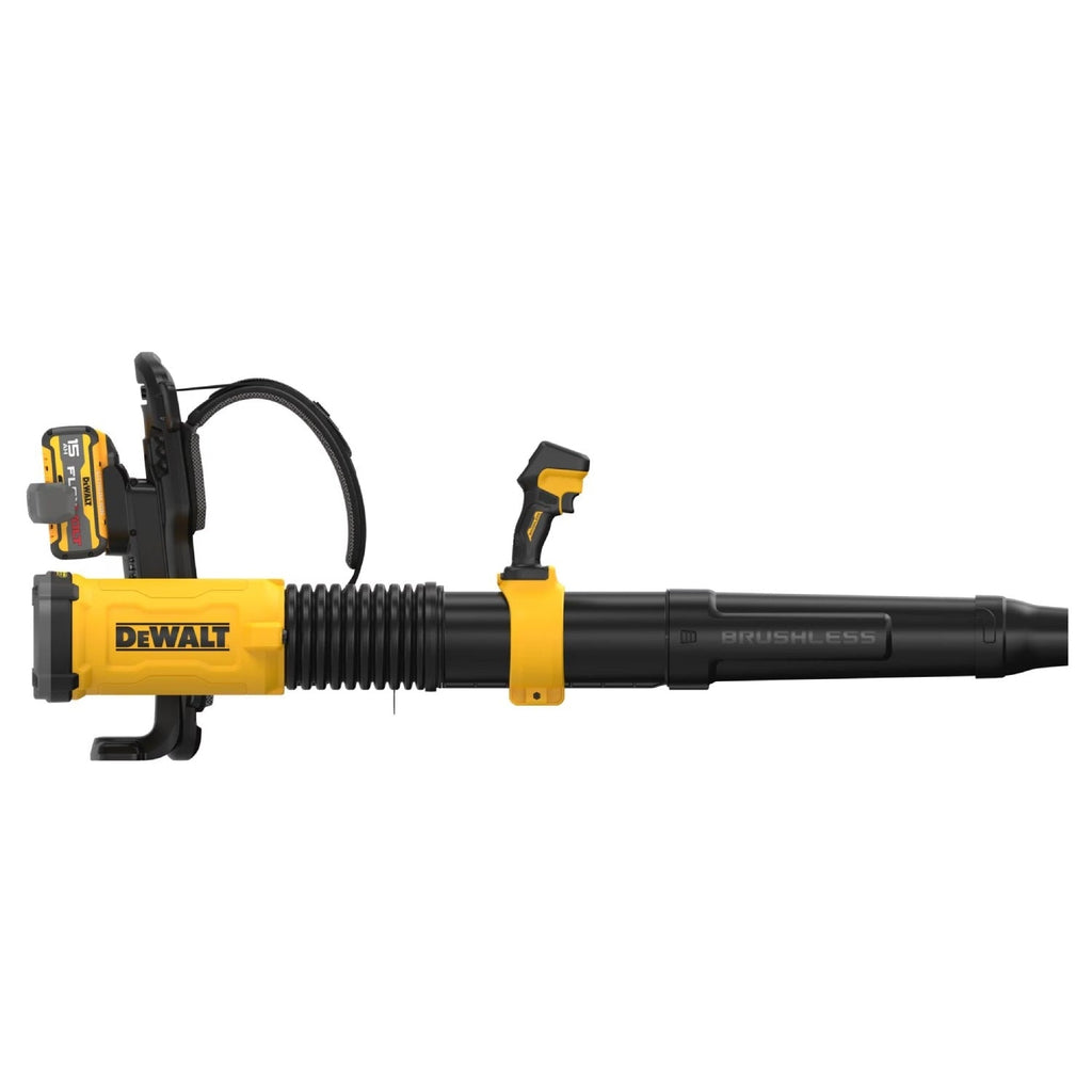 DeWalt DCBL570Z2 60V MAX Brushless Cordless Backpack Blower Kit with LED Dashboard and Variable Speed (2 Batteries, 2 Chargers)