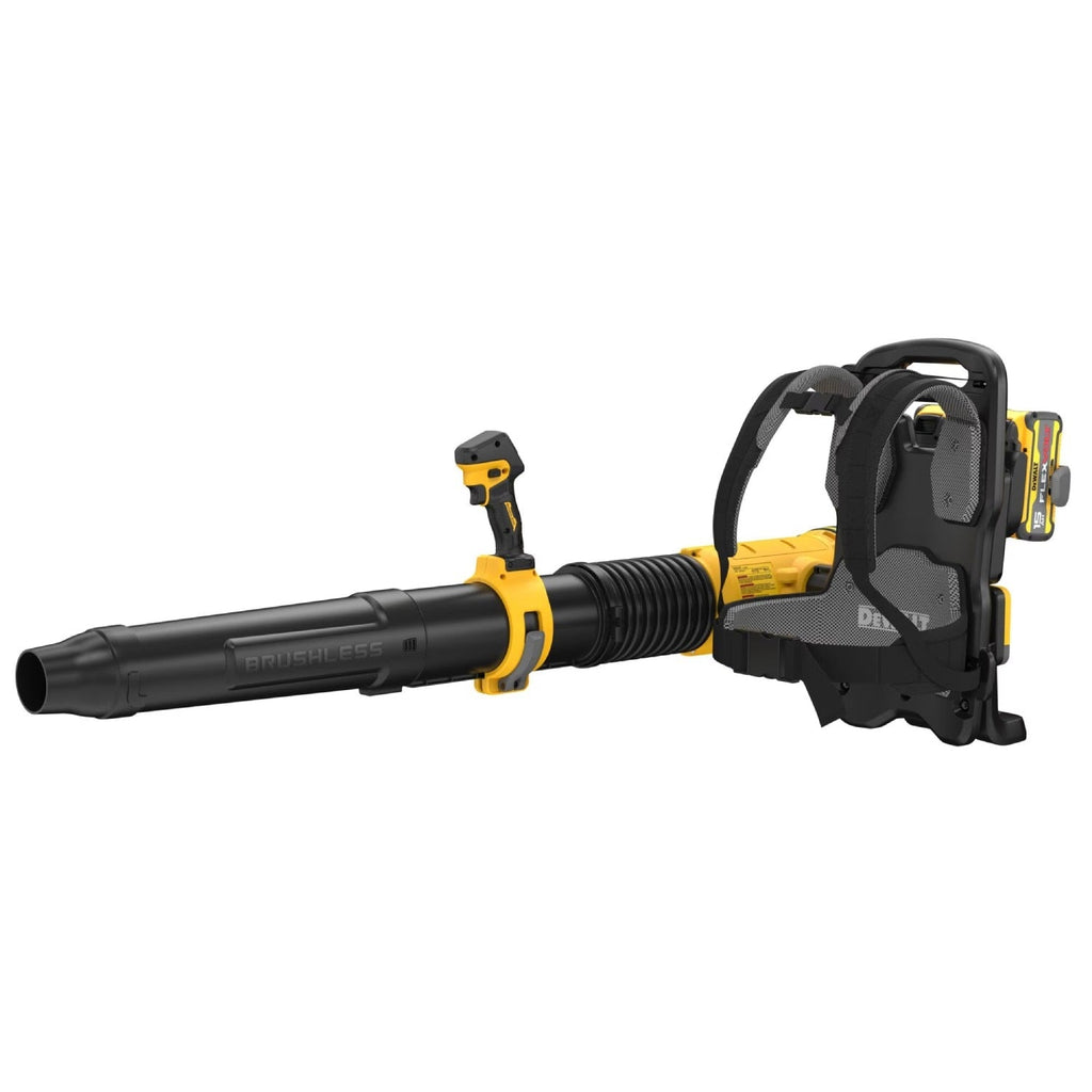 DeWalt DCBL570Z2 60V MAX Brushless Cordless Backpack Blower Kit with LED Dashboard and Variable Speed (2 Batteries, 2 Chargers)
