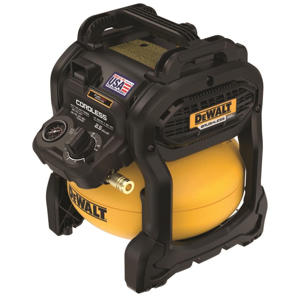 DeWalt DCC2520B 20V MAX 2-1/2 Gallon. Brushless Cordless Air Compressor (Tool Only)