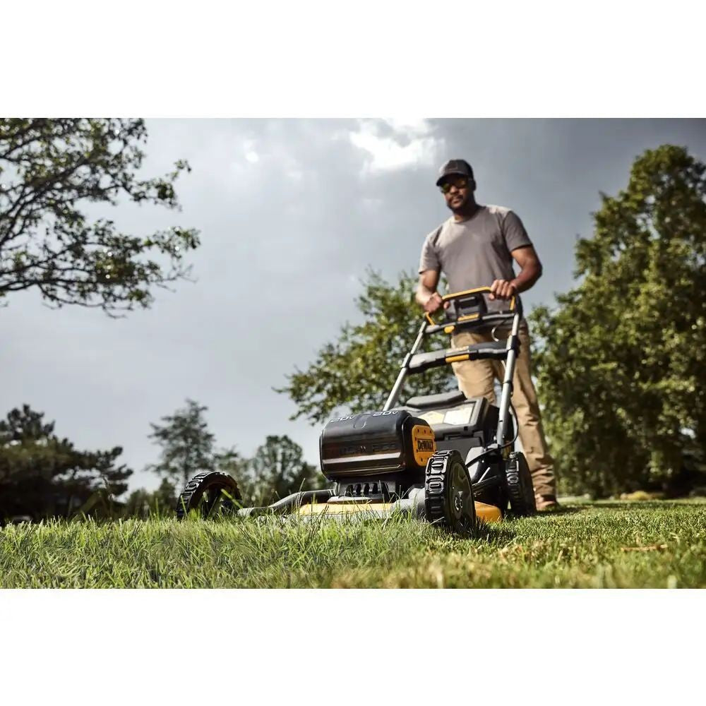 DeWalt DCMWP234U2 2X20V Max Next-Gen 3-in-1 Brushless Push Mower 10.0Ah Kit