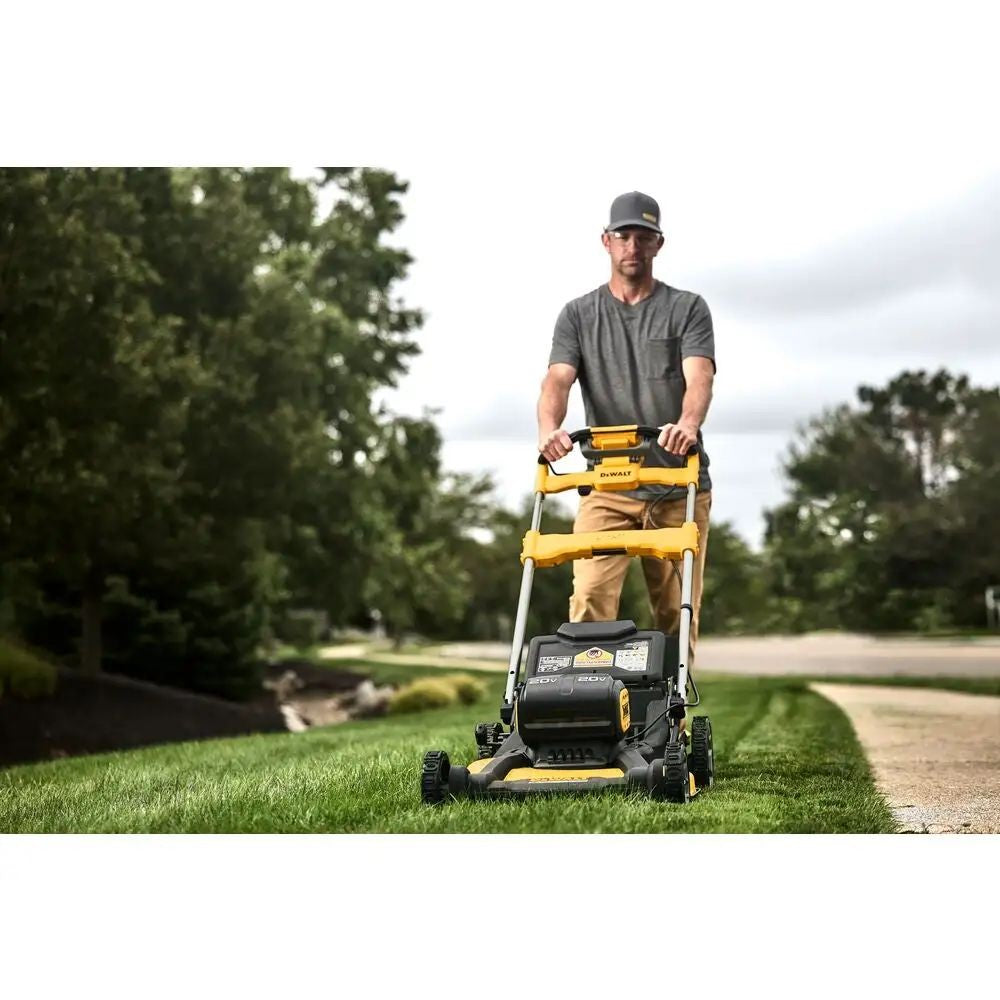 DeWalt DCMWSP256U2 2X20V MAX 21 in. Next-Gen 3-in-1 Brushless RWD Self-Propelled Mower