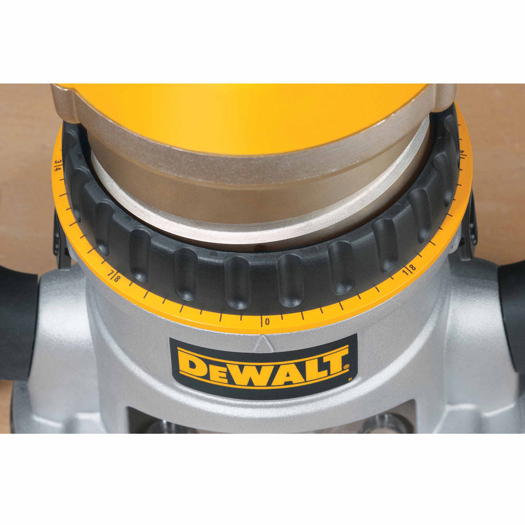 DeWalt DW618 2-1/4 HP (maximum motor HP) EVS Fixed Base Router with Soft Start
