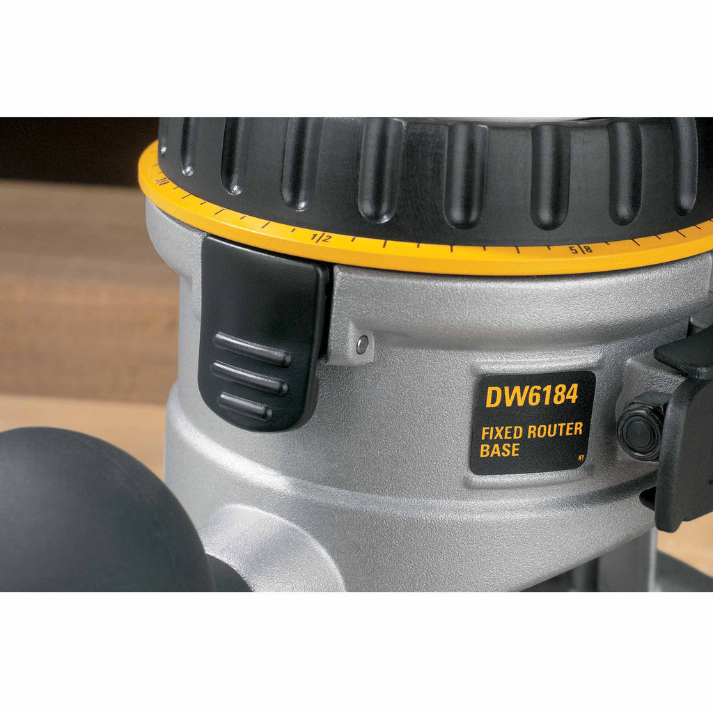 DeWalt DW618 2-1/4 HP (maximum motor HP) EVS Fixed Base Router with Soft Start