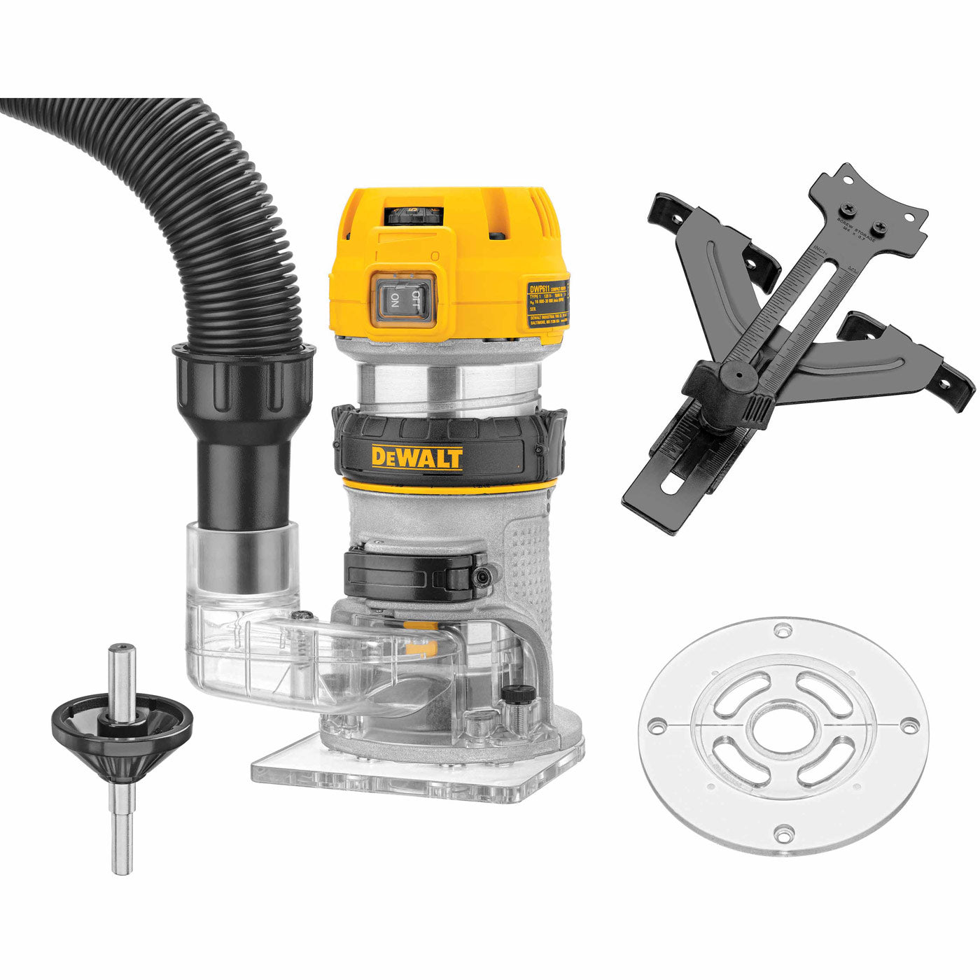 DeWalt DWP611 1-1/4 HP Max Torque Variable Speed Compact Router