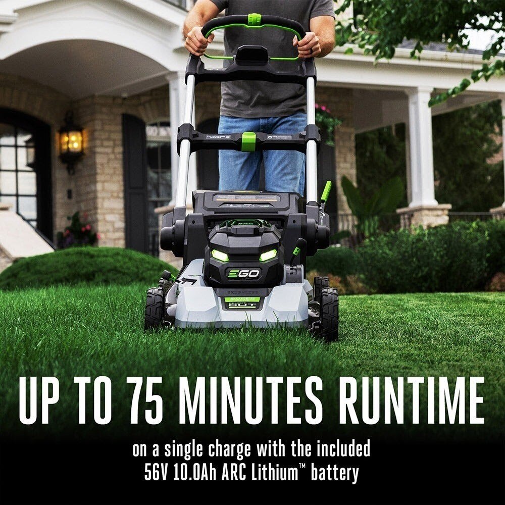 EGO LM2236SP POWER+ 1000 Series Mower 22" Super Comp Deck Self-Propelled Battery and Turbo Charger