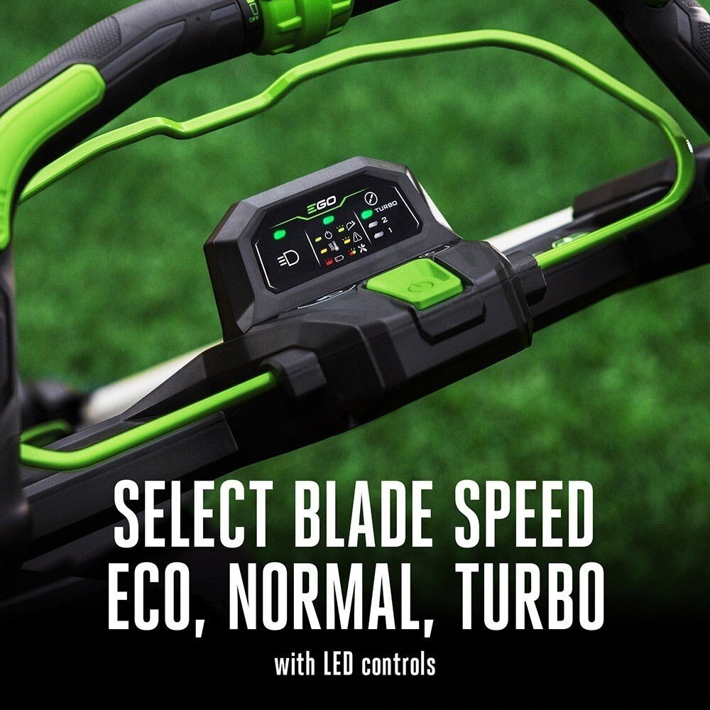 EGO LM2236SP POWER+ 1000 Series Mower 22" Super Comp Deck Self-Propelled Battery and Turbo Charger