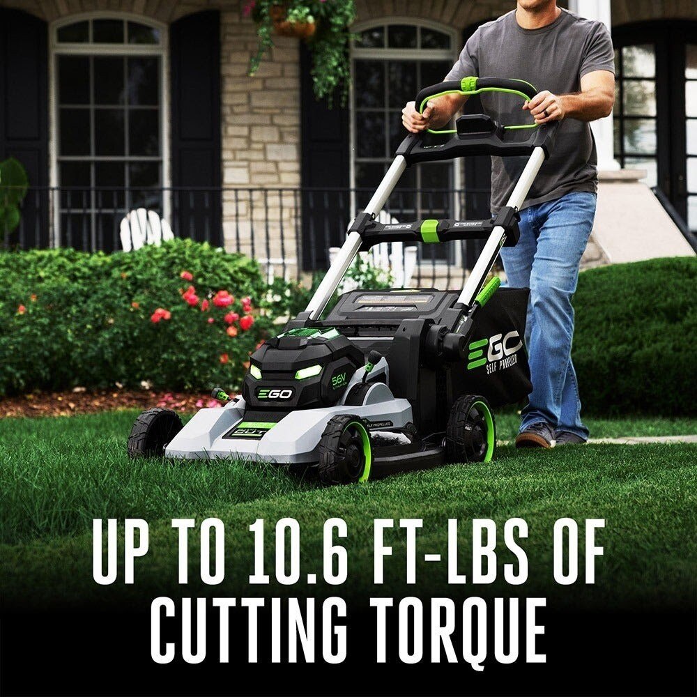 EGO LM2236SP POWER+ 1000 Series Mower 22" Super Comp Deck Self-Propelled Battery and Turbo Charger