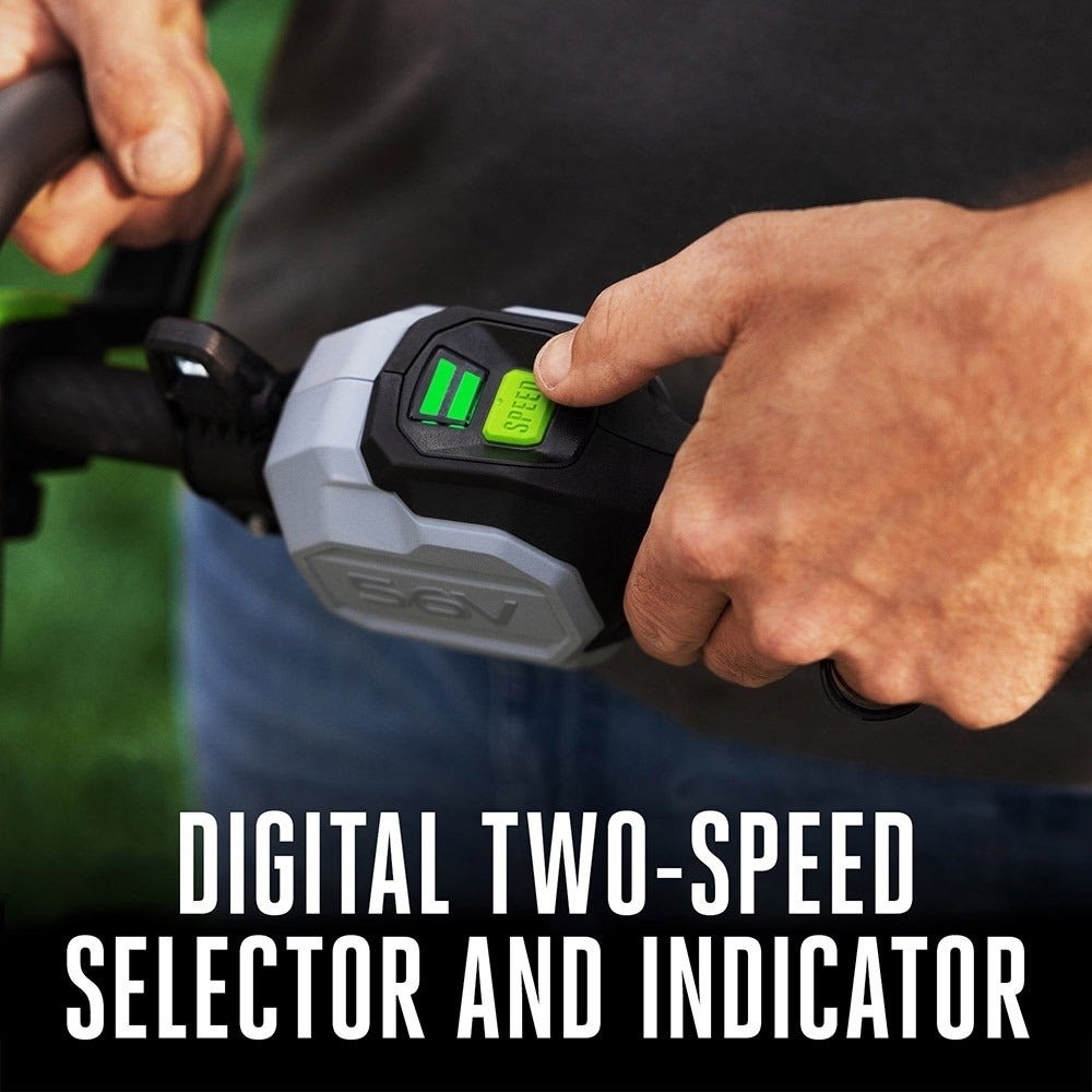 EGO MST1704 POWER+ 17" LINE IQ Multi-Head String Trimmer with POWERLOAD Battery and Charger