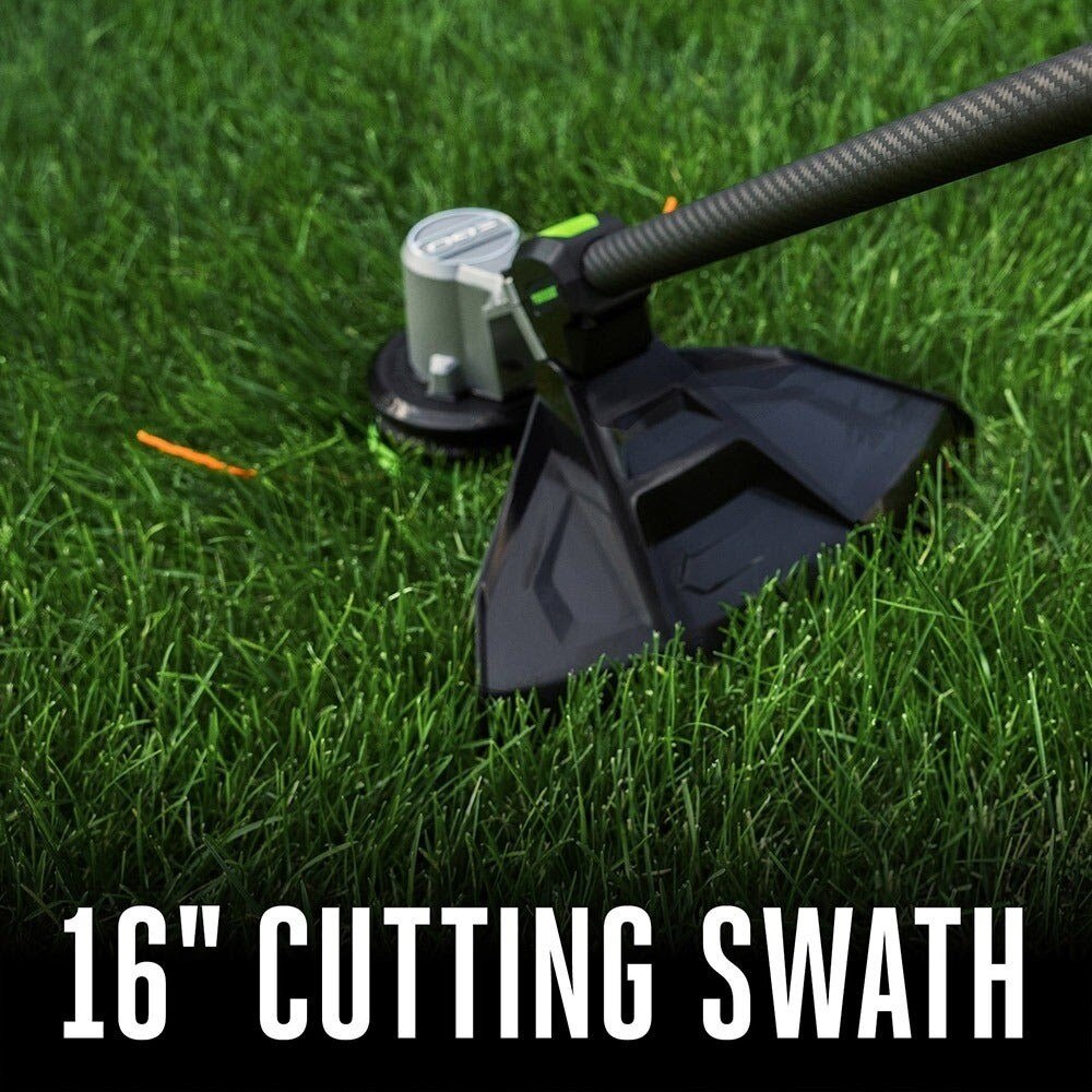 EGO ST1611T POWER+ 16" POWERLOAD String Trimmer with Carbon Fiber Shaft with Battery and Charger