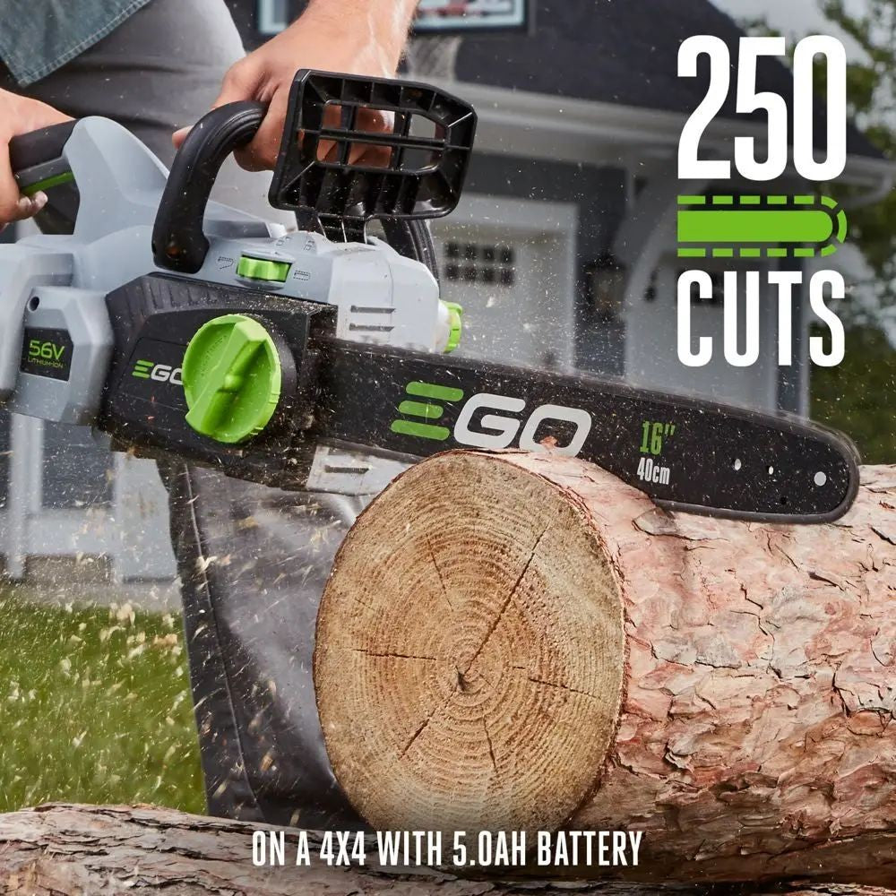 EGO CS1604 16" Chain Saw Kit (5.0Ah Battery, 210W Charger)