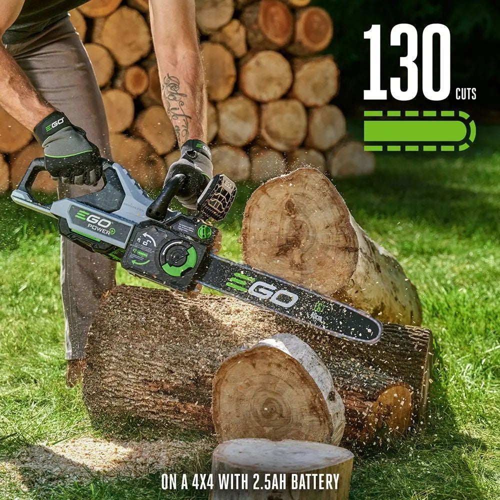 EGO CS1611 New 16" Chainsaw Kit (G3 2.5Ah battery, 210W charger)
