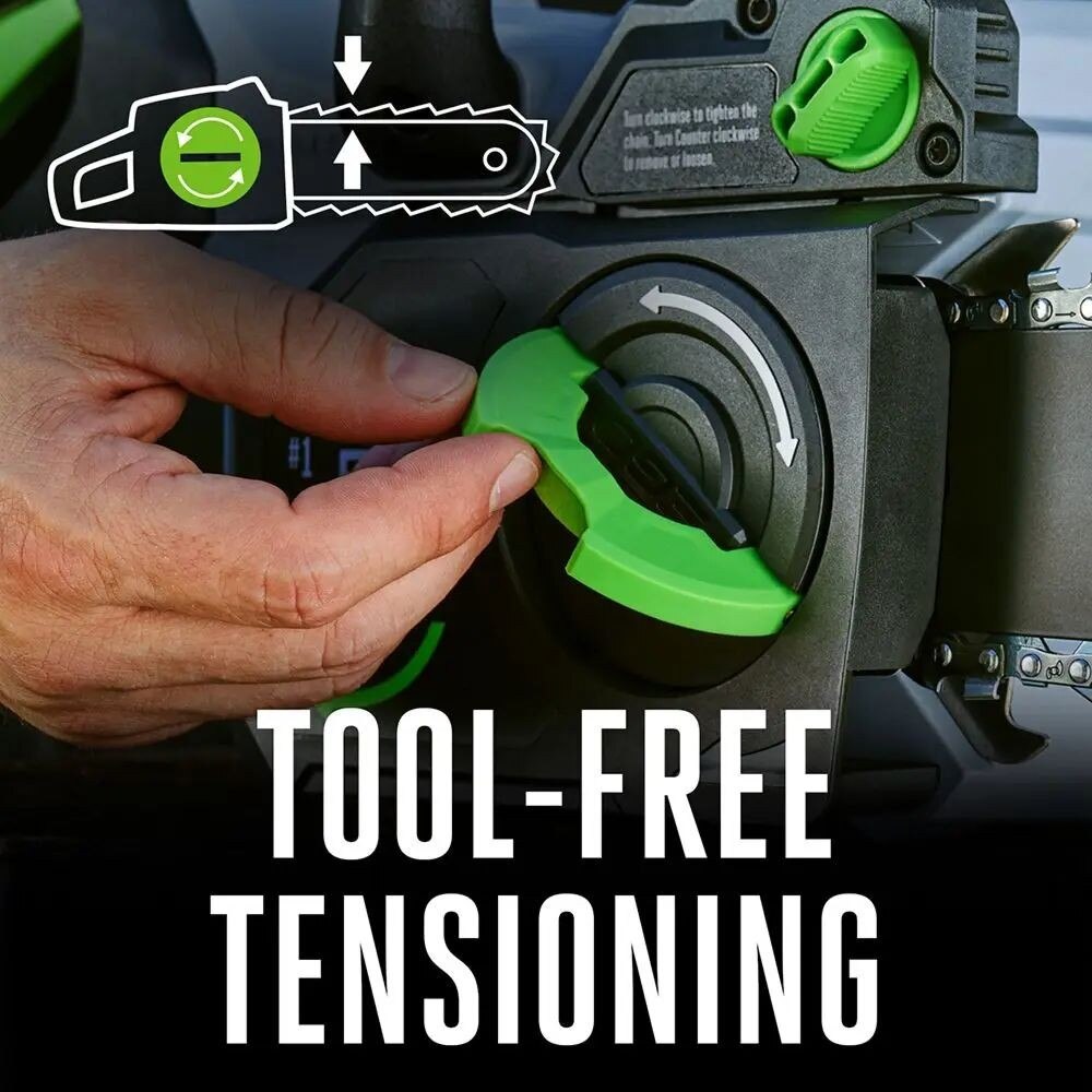 EGO CS1611 New 16" Chainsaw Kit (G3 2.5Ah battery, 210W charger)