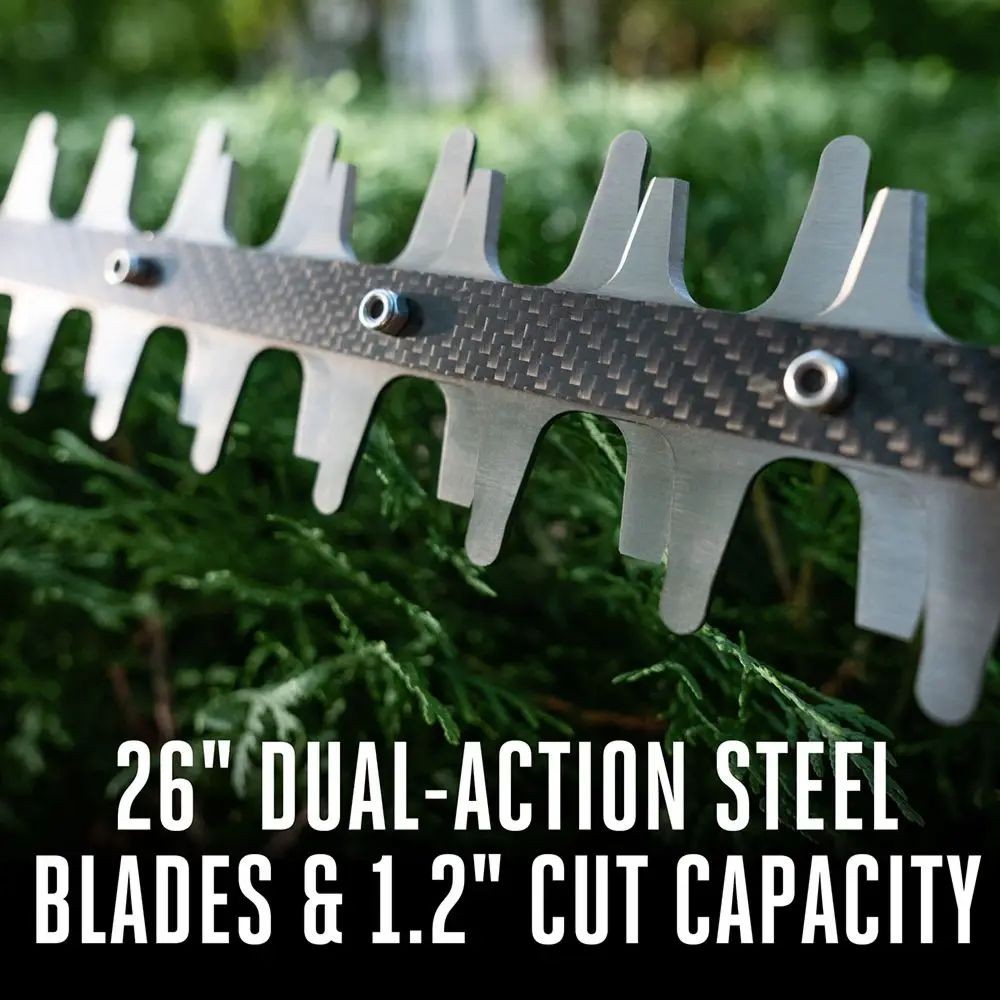 EGO HT2601 26" Hedge Trimmer Kit (2.5Ah, 210W charger)