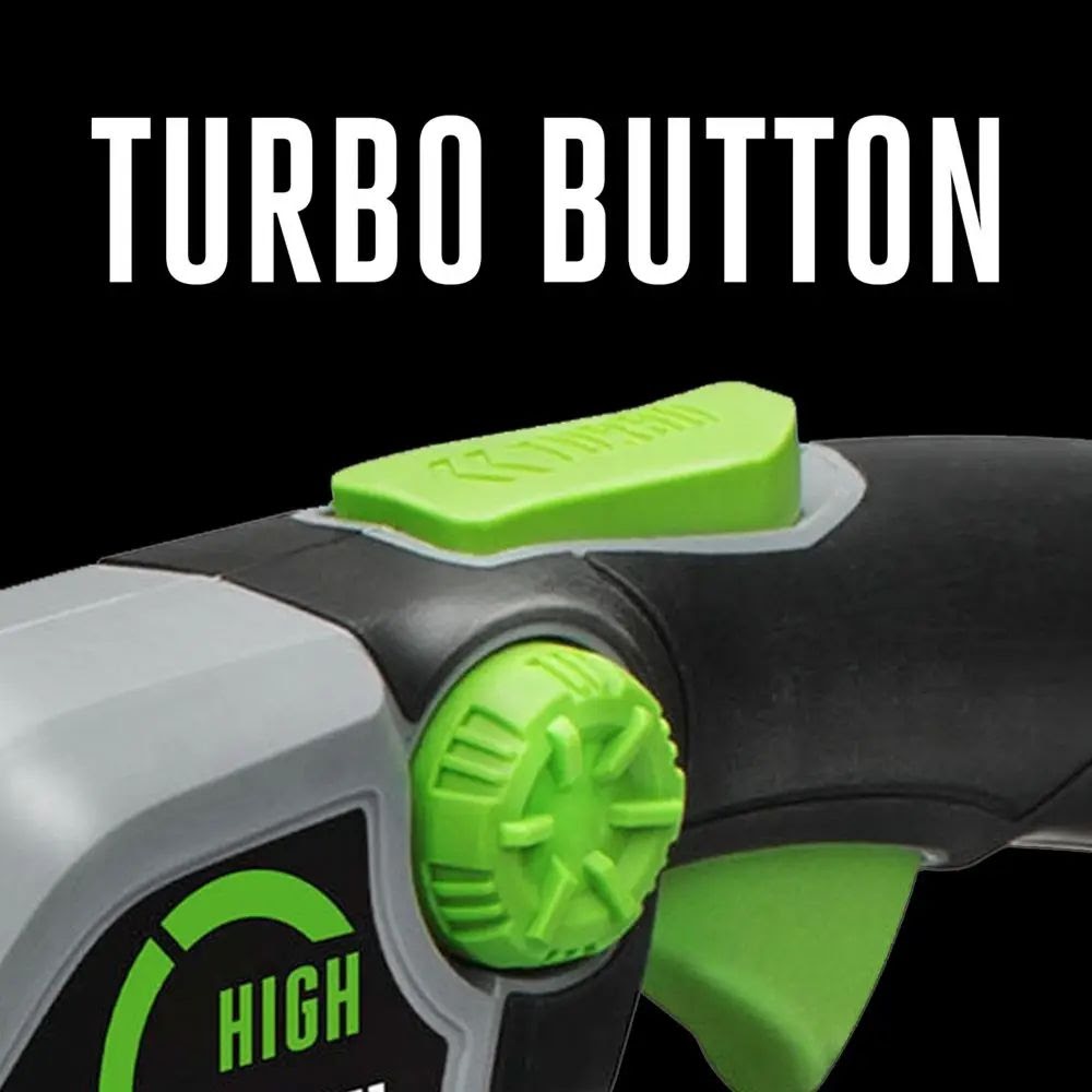 EGO LB6504 650CFM Handheld Blower Kit (G3 5.0Ah Battery,210W Charger, w/ 1*flat nozzle, 1*cone nozzle)