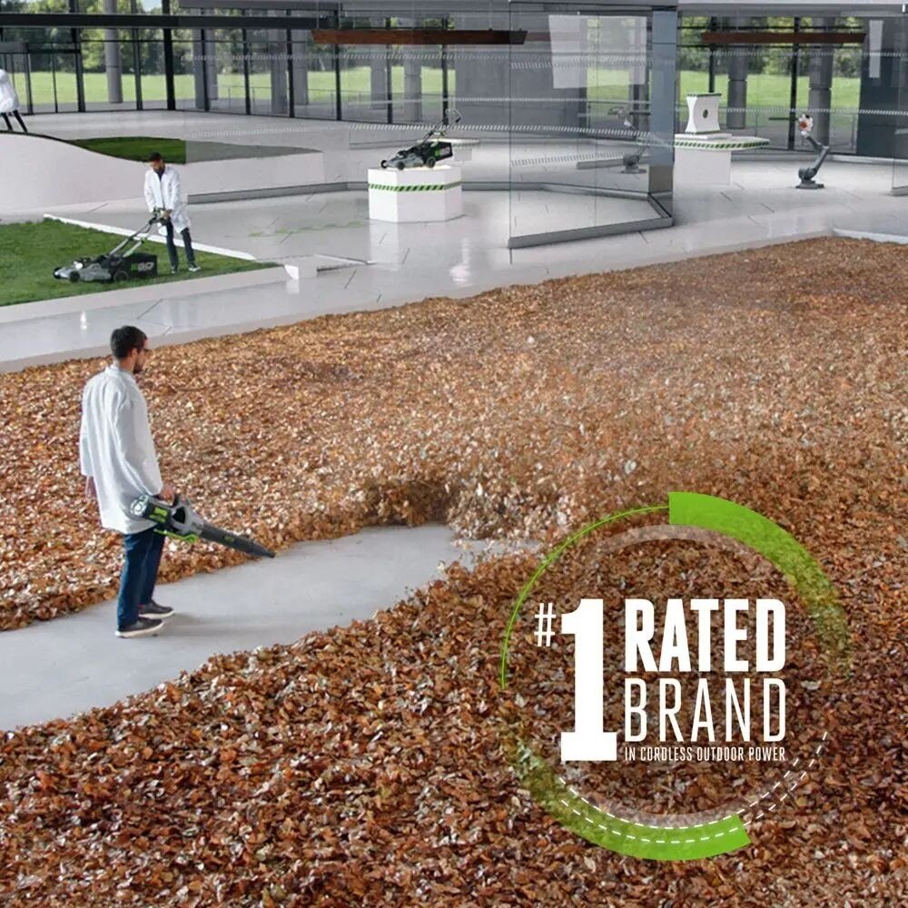 EGO LB6504 650CFM Handheld Blower Kit (G3 5.0Ah Battery,210W Charger, w/ 1*flat nozzle, 1*cone nozzle)