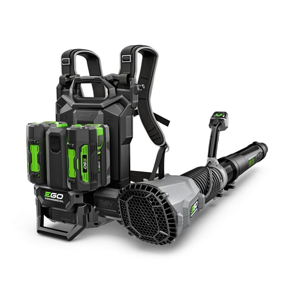 EGO LBPX8004-2 800CFM Peak Power Backpack Blower Kit (2*6Ah battery, CH2800D charger, 1*Nozzle)