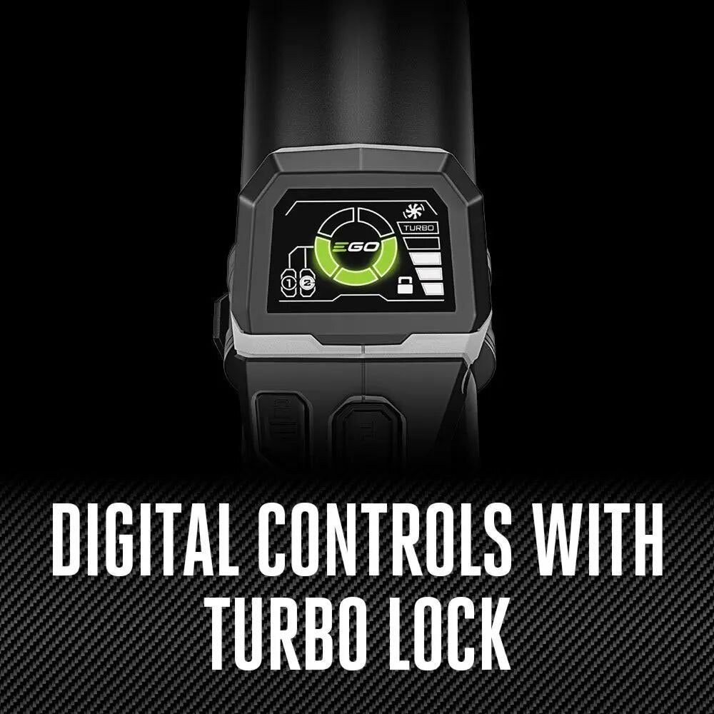 EGO LBPX8004-2 800CFM Peak Power Backpack Blower Kit (2*6Ah battery, CH2800D charger, 1*Nozzle)