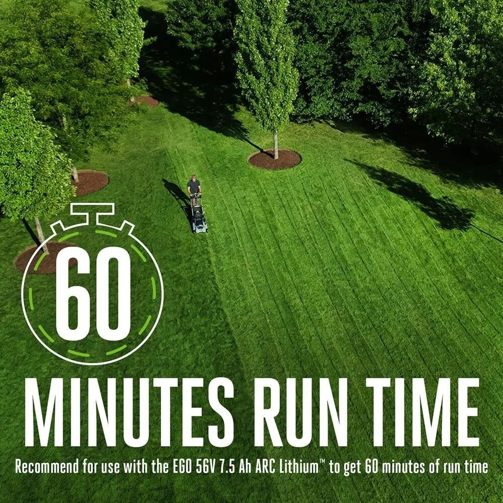 EGO LM2102SP-A 21" Self Propelled Lawnmower Kit (2*2P 4Ah Battery, 550W Charger)