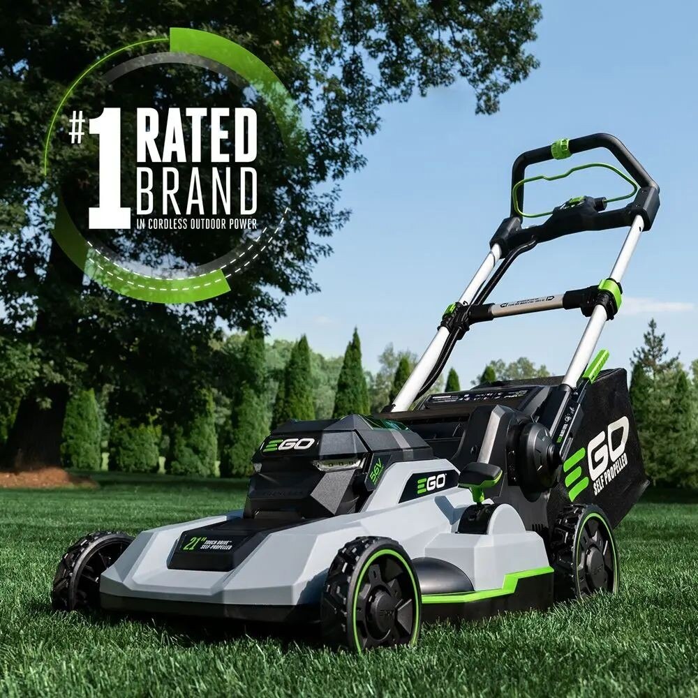 EGO LM2125SP 21" Brushless Self Propelled Mower With Touch Drive Kit (7.5Ah, 550W Charger)