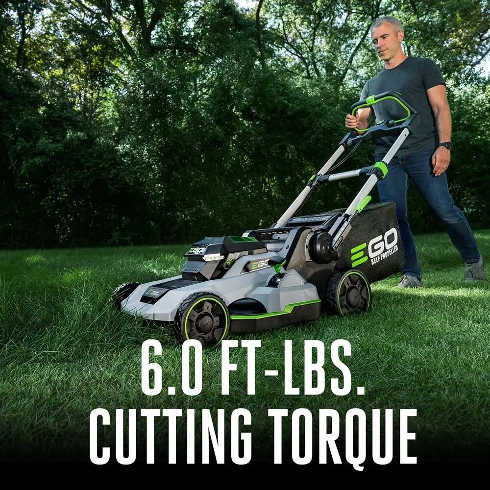 EGO LM2125SP 21" Brushless Self Propelled Mower With Touch Drive Kit (7.5Ah, 550W Charger)