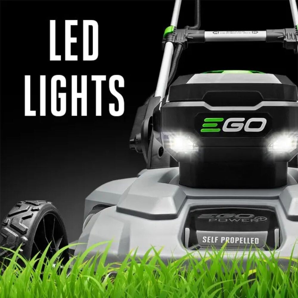 EGO LM2142SP 21" Poly Deck Dual-port SP Lawn Mower Kit (550W Charger, 2*5.0Ah)
