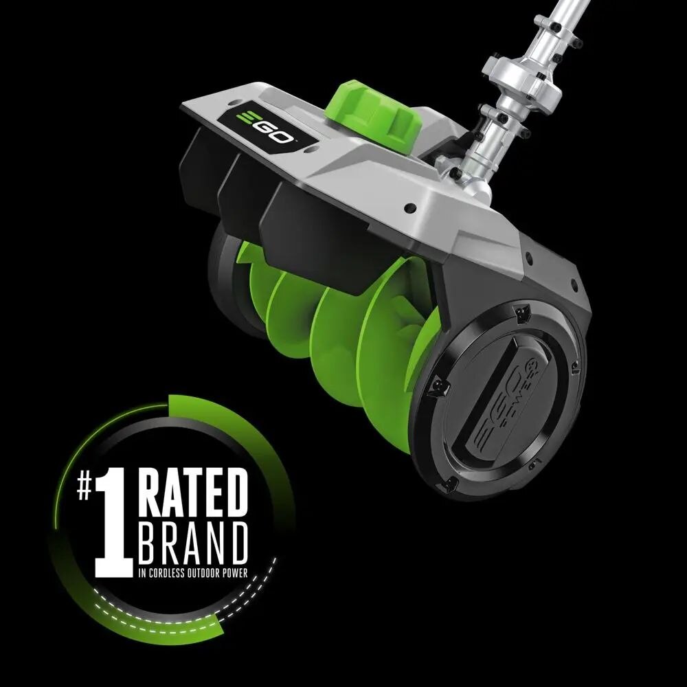 EGO MSS1203 Multi Head Snow Shovel Kit(Power head + snow shovel attachment, 2P 4Ah battery, 320W charger)