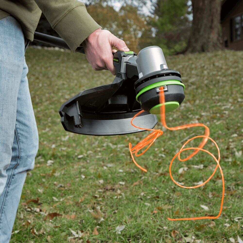 EGO ST1523S 15" Powerload  String Trimmer w/ Carbon Fiber Shaft (foldable shaft) Kit (2P 4Ah Battery, 210W Charger)