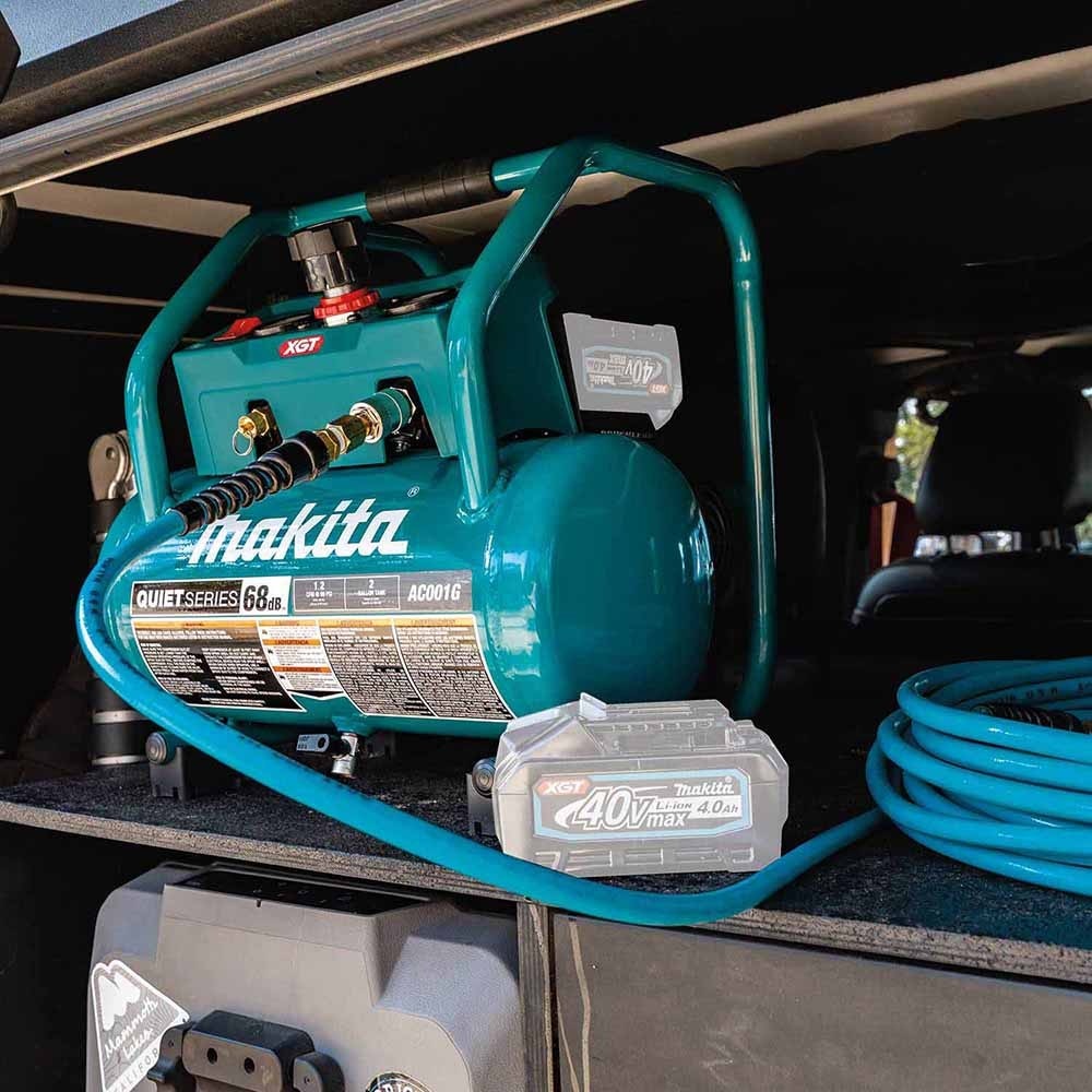 Makita AC001GZ 40V max XGT Brushless Cordless 2 Gallon Quiet Series Compressor, Tool Only