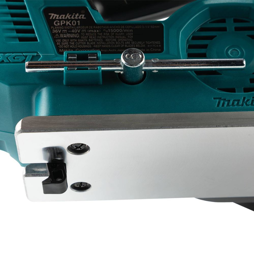 Makita GPK01M1 40V max XGT Brushless Cordless 3-1/4" Planer Kit, AWS Capable (4.0Ah)