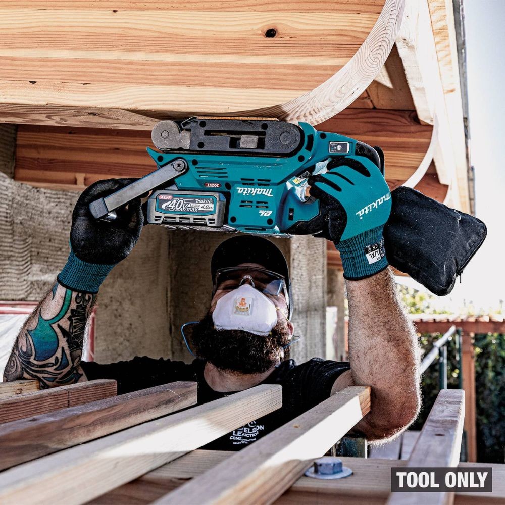 Makita GSB01Z 40V max XGT Brushless Cordless 3" x 21" Belt Sander, AWS Capable, Tool Only