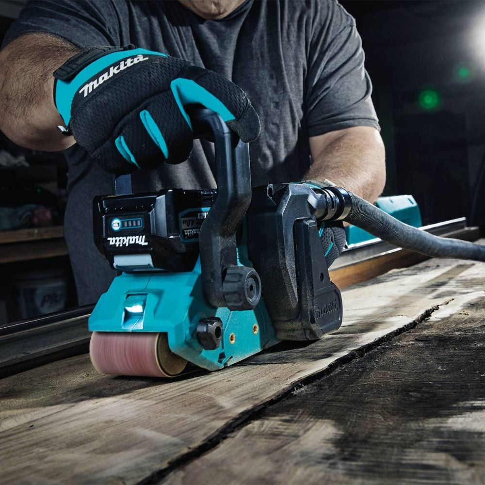 Makita GSB01Z 40V max XGT Brushless Cordless 3" x 21" Belt Sander, AWS Capable, Tool Only