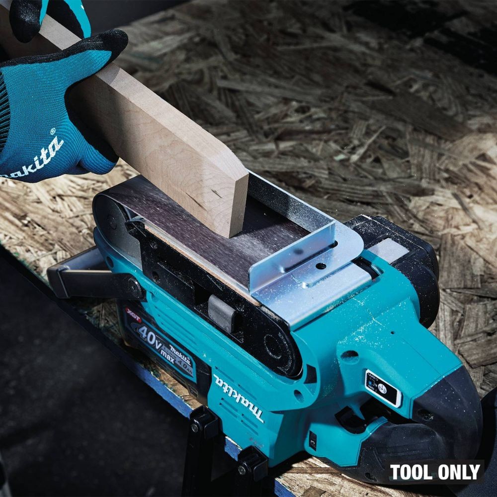 Makita GSB01Z 40V max XGT Brushless Cordless 3" x 21" Belt Sander, AWS Capable, Tool Only