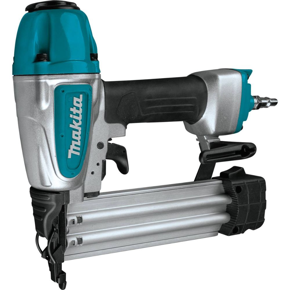 Makita MAC100QK1 Quiet Series 1/2 HP, 1 Gallon Compact, Oil-Free, Electric Air Compressor, and 18 Gauge Brad Nailer Combo Kit