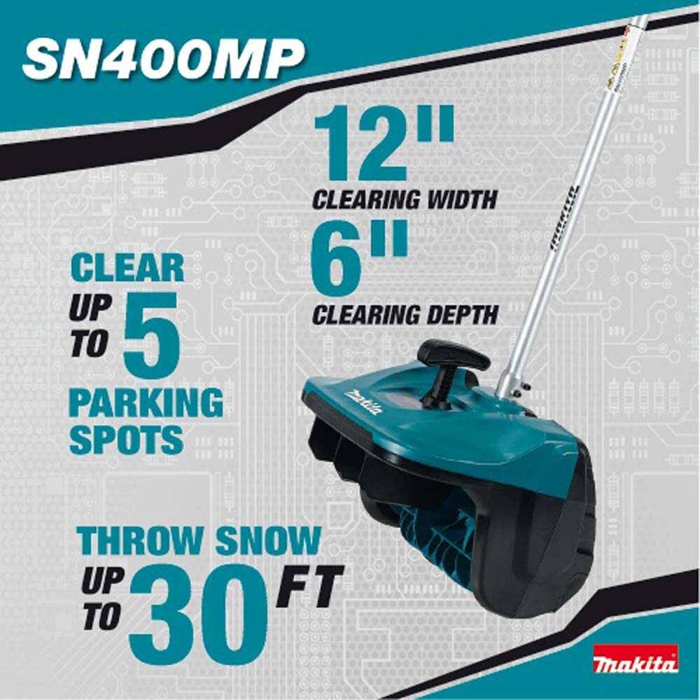 Makita SN400MP 12" Snow Shovel Attachment