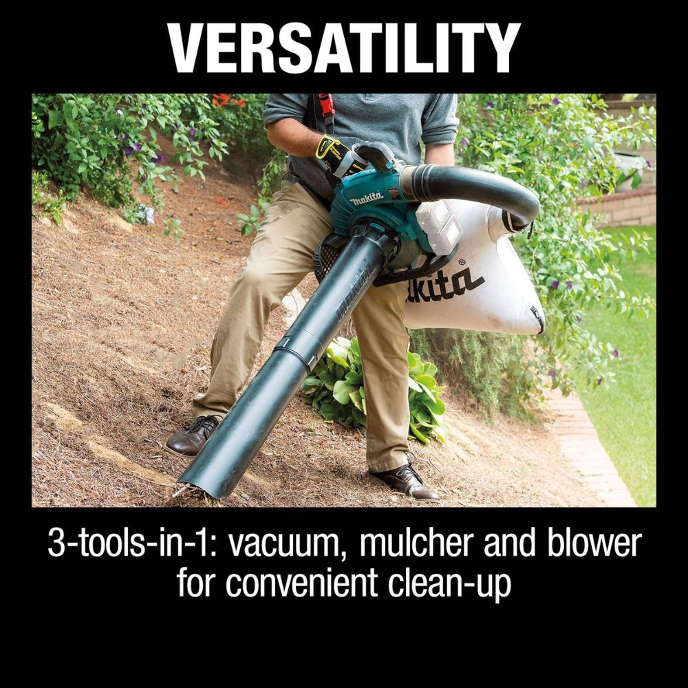 Makita XBU04ZV 36V (18V X2) LXT Brushless Blower with Vacuum Attachment Kit (Tool Only)