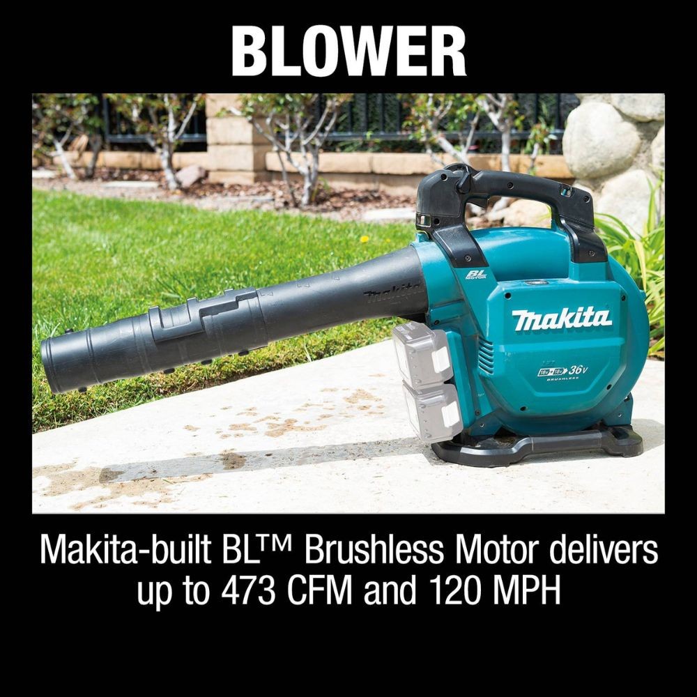 Makita XBU04ZV 36V (18V X2) LXT Brushless Blower with Vacuum Attachment Kit (Tool Only)